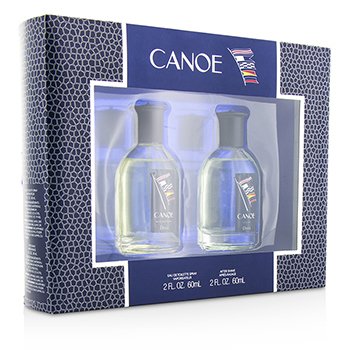 Canoe Coffret: Eau De Toilette Spray 60ml/2oz + After Shave 60ml/2oz