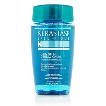 Specifique Bain Vital Dermo-Calm Cleansing Soothing Shampoo (Sensitive Scalps, Combination Hair)