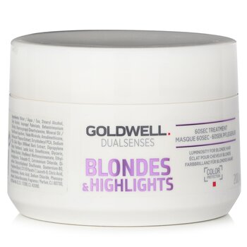 Goldwell Dual Senses Blondes & Highlights 60SEC Treatment (Luminosity For Blonde Hair)