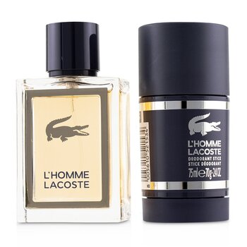 Lacoste LHomme Coffret: Eau De Toilette Spray 50ml/1.6oz + Deodorant Stick 75ml/2.4oz