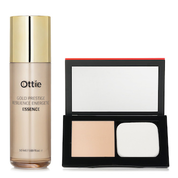 Shiseido Shiseido Synchro Skin Self Refreshing Custom Finish Powder Foundation - # 130 Opal 9g X Ottie Gold Prestige Resilience Energetic Essence 50ml