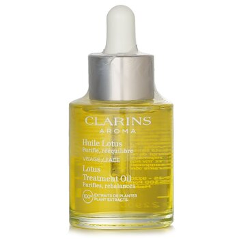 Clarins Face Treatment Oil - Lotus (For Oily or Combination Skin)