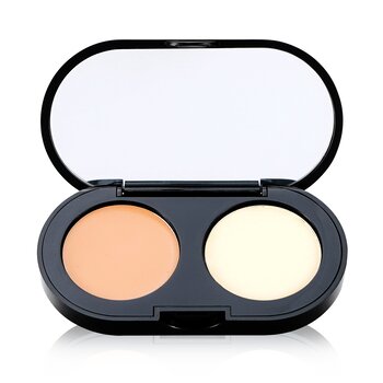 New Creamy Concealer Kit - Natural Creamy Concealer + Pale Yellow Sheer Finish Pressed Powder