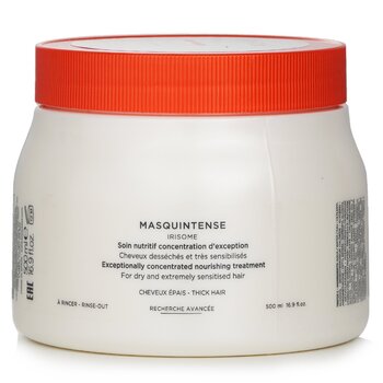 Nutritive Masquintense Exceptionally Concentrated Nourishing Treatment (For Dry and Extremely Sensitised Thick Hair)