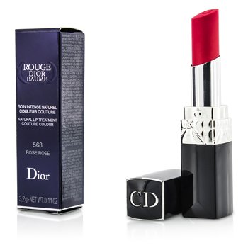 Rouge Dior Baume Natural Lip Treatment Couture Colour - # 568 Rose Rose