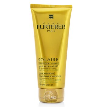 Rene Furterer Solaire Nourishing Shower Gel with Jojoba Wax (Hair and Body)