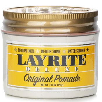 Layrite Original Pomade (Medium Hold, Medium Shine, Water Soluble)