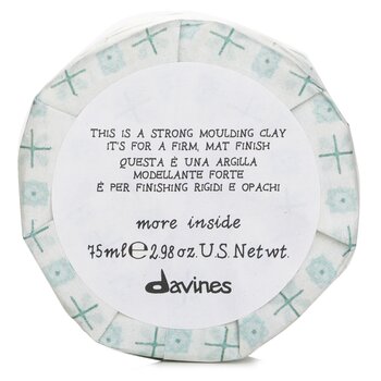 Davines More Inside This Is A Strong Moulding Clay (For A Firm, Mat Finish)
