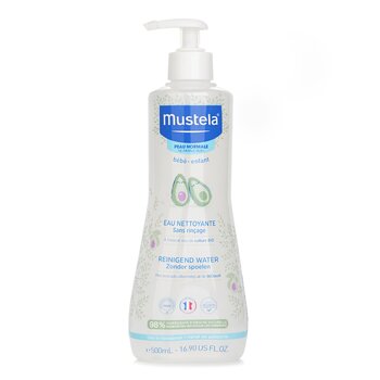 Mustela No Rinse Cleansing Water (Face & Diaper Area) - For Normal Skin(Random Packaging)