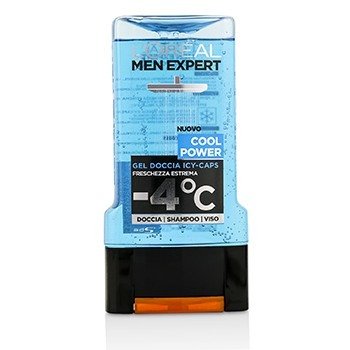 Men Expert Shower Gel - Cool Power (For Body, Face & Hair)