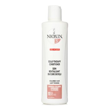 Nioxin Density System 3 Scalp Therapy Conditioner (Colored Hair, Light Thinning, Color Safe)
