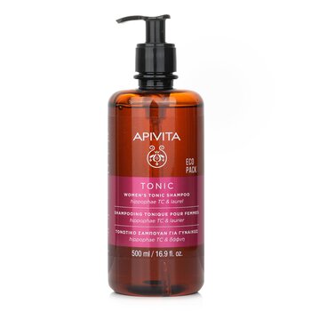 Apivita Womens Tonic Shampoo with Hippophae TC & Laurel (Helps Improve Hair Thickness)