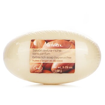 Melvita Extra Rich Soap With Argan Oil - Fragrance Free