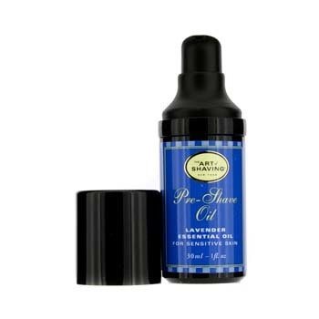 Pre Shave Oil - Lavender Essential Oil (Travel Size, Pump, For Sensitive Skin)