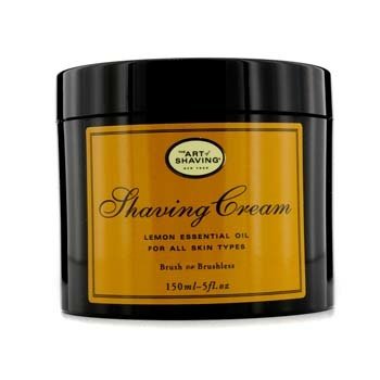 Shaving Cream - Lemon Essential Oil (For All Skin Types)