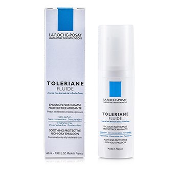 Toleriane Fluid Soothing Protective Non-Oily Emulsion (Combination to Oily Skin)