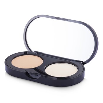 New Creamy Concealer Kit - Sand Creamy Concealer + Pale Yellow Sheer Finished Pressed Powder