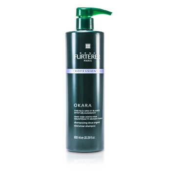 Okara Mild Silver Shampoo - For Gray and White Hair (Salon Product)