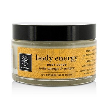Body Energy Body Scrub With Orange & Ginger