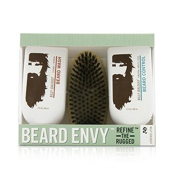 Beard Envy Kit: Beard Wash 88ml + Beard Control 88ml + brush 1pcs