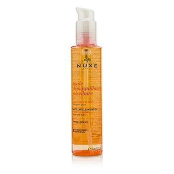Huile Demaquillante Micellaire Micellar Cleansing Oil With Rose Petal For Face & Eyes (Sensitive Skin)