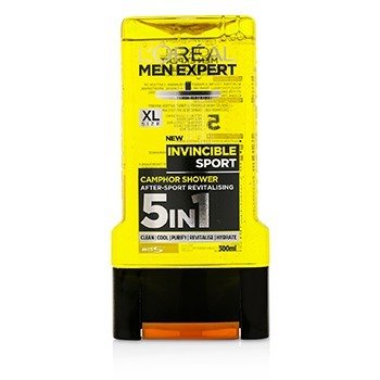 Men Expert Shower Gel - Invincible Sport (For Body, Face & Hair)