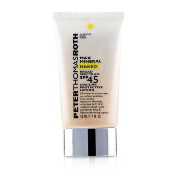 Max Mineral Naked SPF 45 Lotion