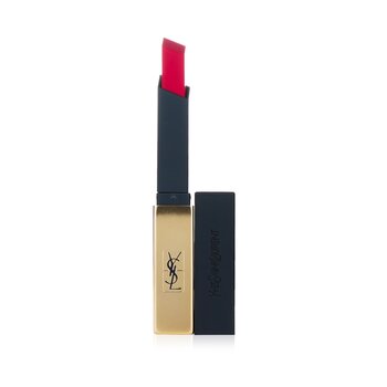 Rouge Pur Couture The Slim Leather Matte Lipstick - # 1 Rouge Extravagant