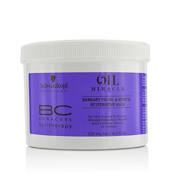 BC Bonacure Oil Miracle Barbary Fig Oil & Keratin Restorative Mask - For Very Dry and Brittle Hair (Exp. Date: 02/2020)